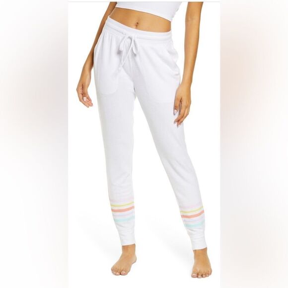 Nordstrom BP rayon comfy joggers sleepwear & lounge in white size S, NWT - Picture 3 of 10